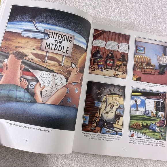 Vintage The Far Side Gallery 4 by Gary Larson - Black and White Art Book - Picture 6 of 15